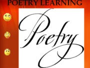 poetry learning