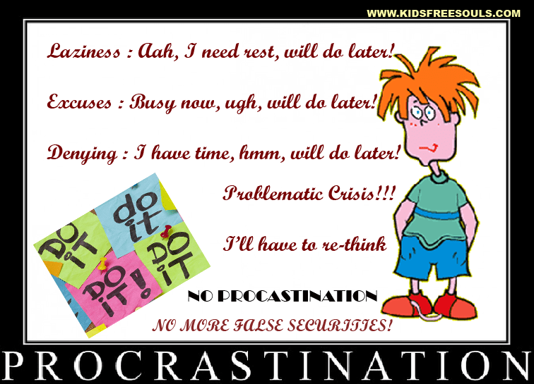 procrastination