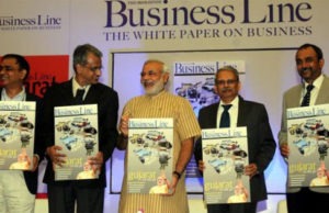 CM launched the Gujarat edition of Business Line newspaper businessline