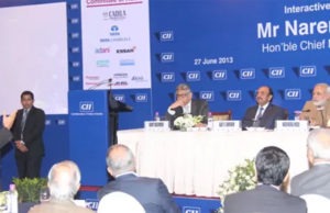CM addresses Industry Leaders at CII in Mumbai CM CII