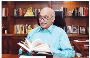 MJ Akbar takes Oath as a Rajya Sabha Member mja2