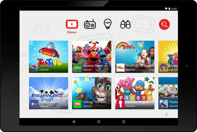 youtube kids shot