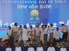 yoga inauguration